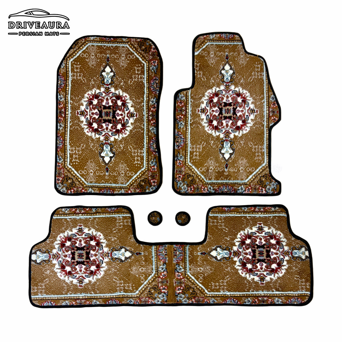Royal Ember Persian Luxury Car Mats — Statement Edition (Design 1)