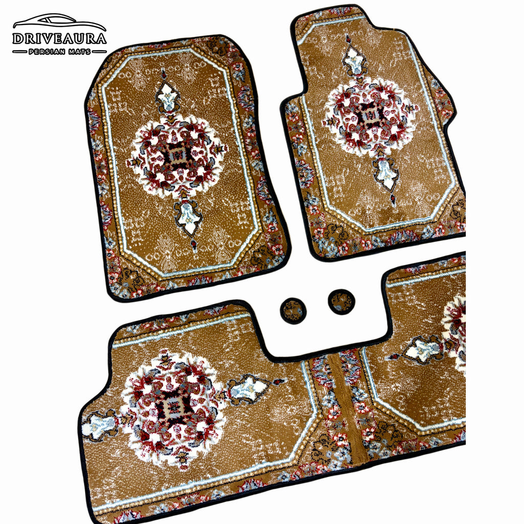 Royal Ember Persian Luxury Car Mats — Statement Edition (Design 1)