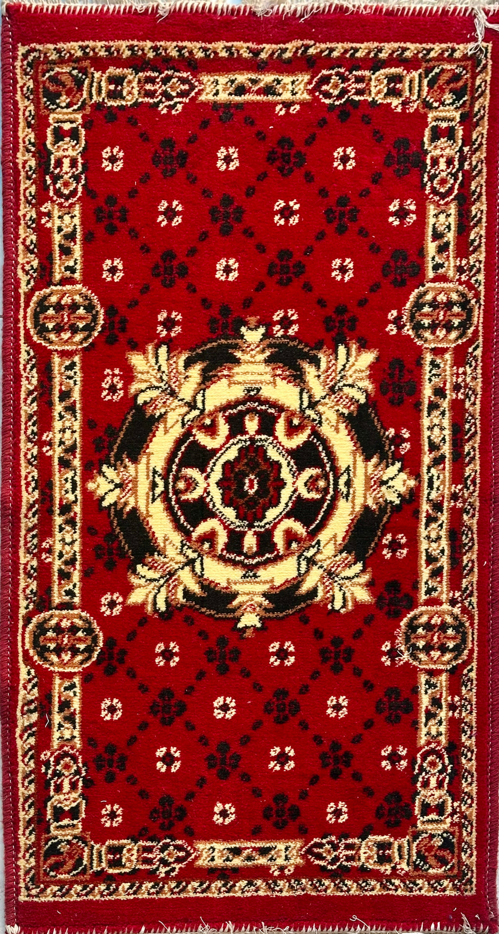 Red Velvet Luxury Car Mats — Statement Edition (Design 3)