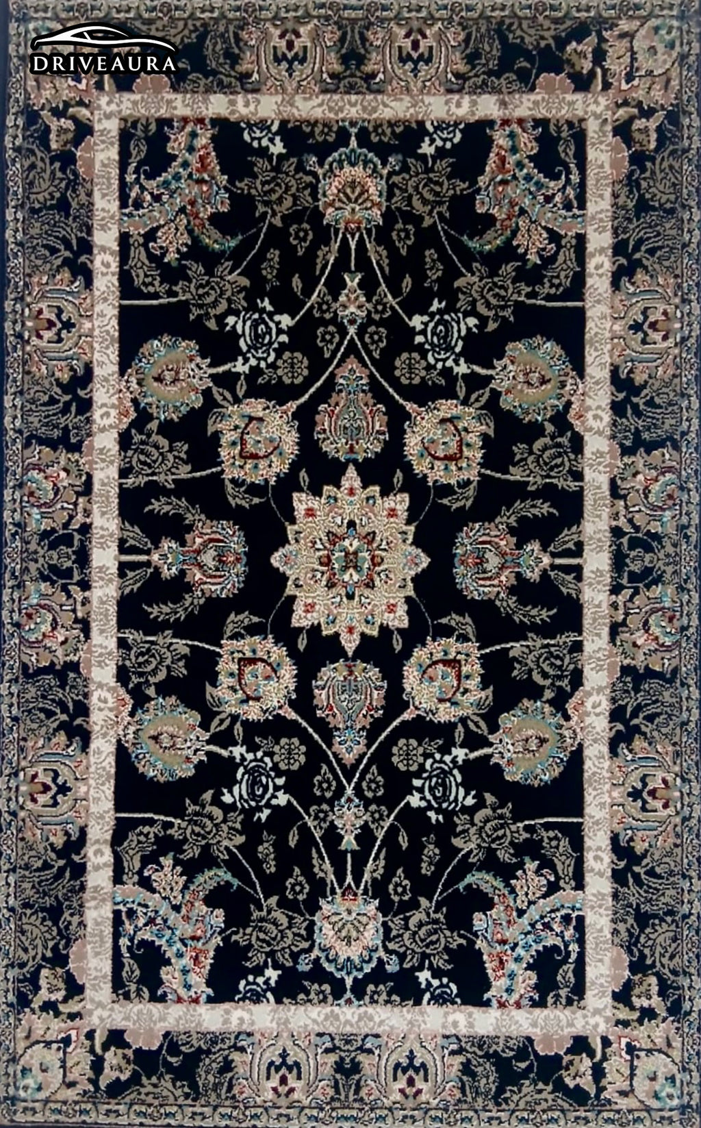Black Majesty Persian Luxury Car Mats — Statement Edition (Design 1)