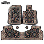 Black Majesty Persian Luxury Car Mats — Statement Edition (Design 2)