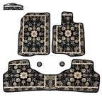 Black Majesty Persian Luxury Car Mats — Statement Edition (Design 1)