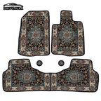 Blue Majesty Persian Luxury Car Mats — Statement Edition (Design 1)