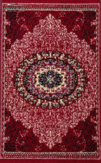 Red Classic Persian Luxury Car Mats — Statement Edition (Design 1)