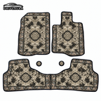 Grey Majesty Persian Luxury Car Mats — Statement Edition (Design 1)