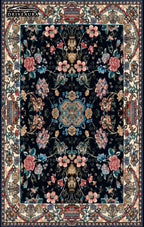 Black Majesty Persian Luxury Car Mats — Statement Edition (Design 2)
