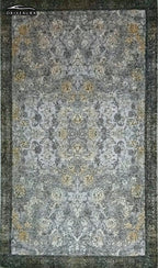 Imperial Grey Persian Luxury Car Mats — Statement Edition (Design 1)