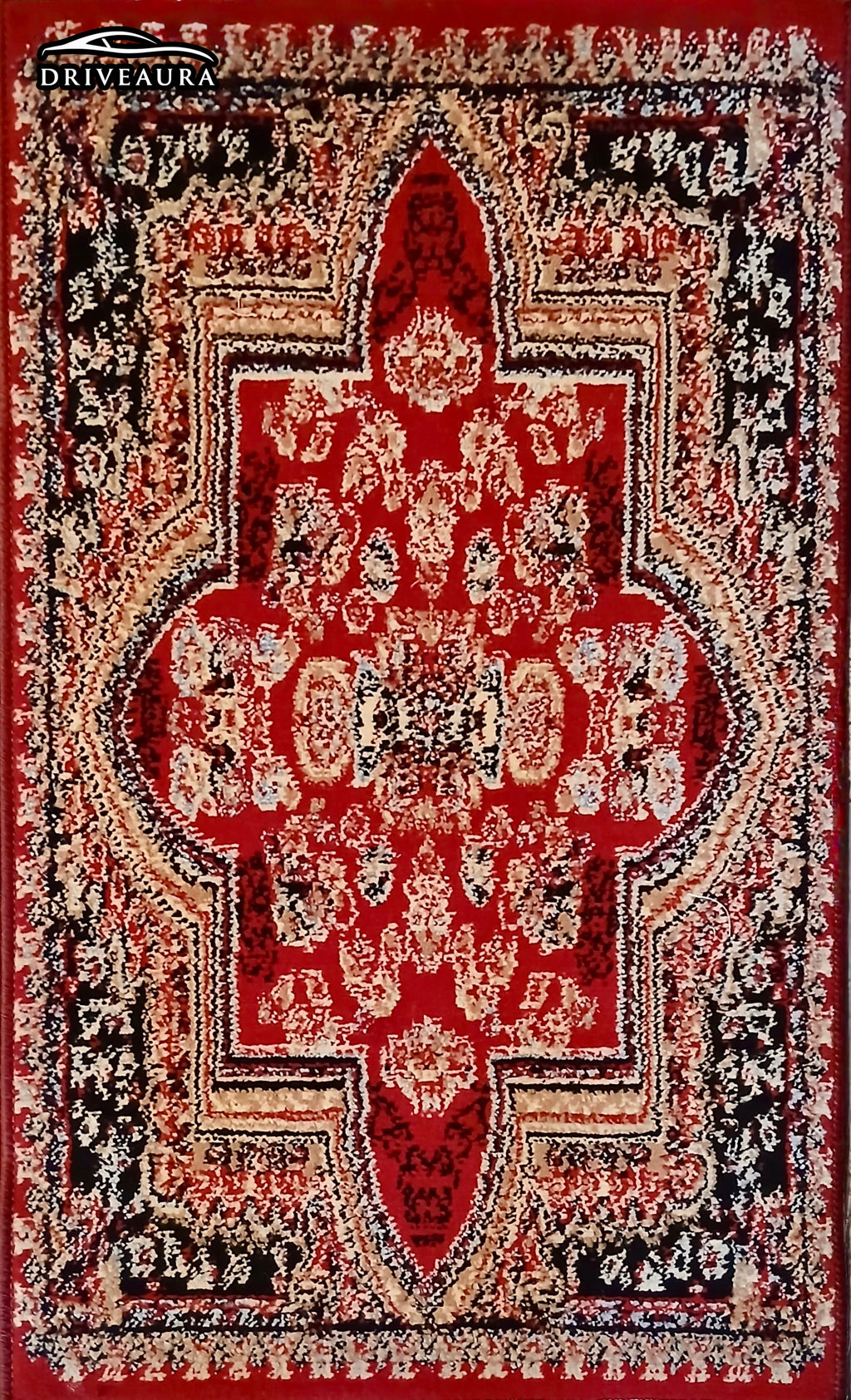 Royal Red Persian Luxury Car Mats — Statement Edition (Design 1)