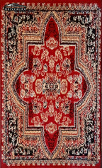 Royal Red Persian Luxury Car Mats — Statement Edition (Design 1)