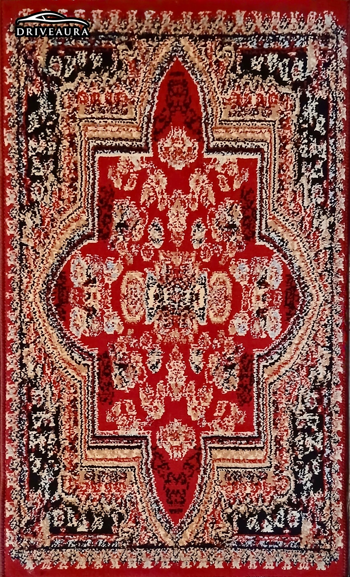 Royal Red Persian Luxury Car Mats — Statement Edition (Design 1)