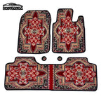Royal Red Persian Luxury Car Mats — Statement Edition (Design 1)