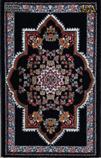 Imperial Dark Blue Persian Luxury Car Mats — Statement Edition (Design 1)