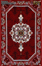 Royal Maroon Persian Luxury Car Mats — Statement Edition (Design 1)