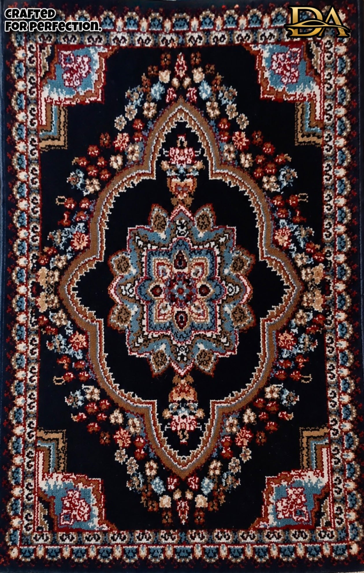 Midnight Persian Luxury Car Mats — Statement Edition (Design 1)